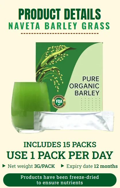 Naveta Barley Grass Powder 100% Pure & Organic