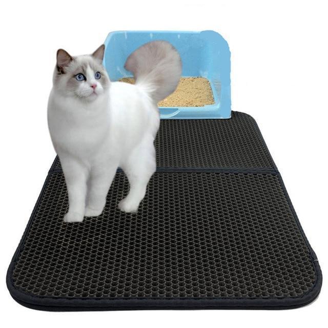 New Double Layer Larger Size Cat Litter Mat