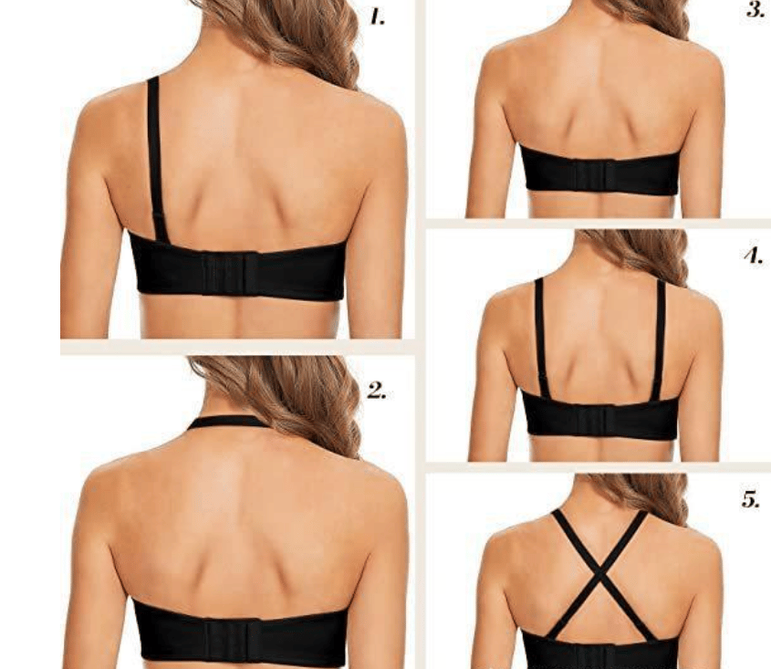 New Style-49% OFF Full Support Non-Slip Convertible Bandeau Bra