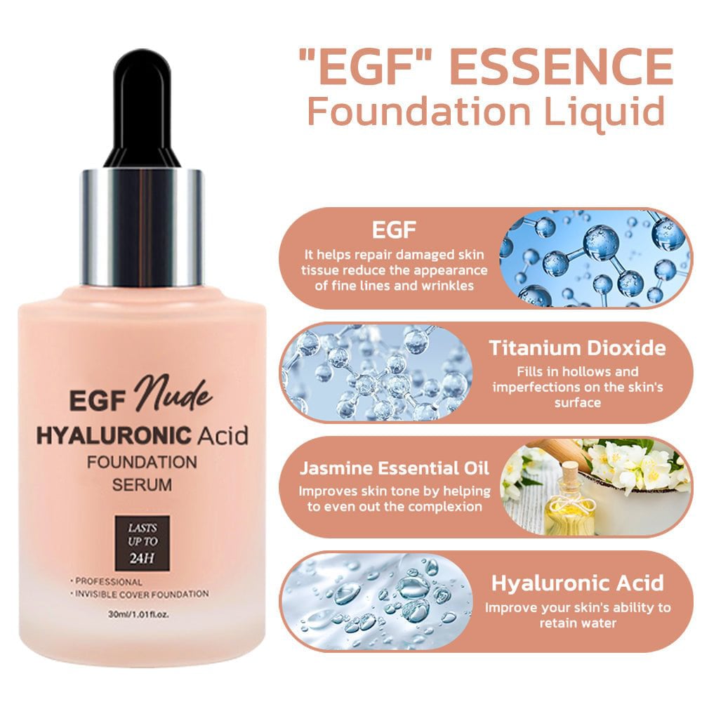 Nude Hyaluronic Acid Foundation Serum