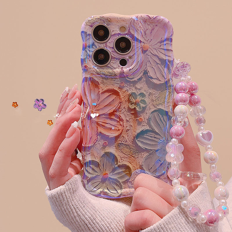 Oil Painting Flower Samsung/iPhone Case