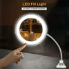 PHWorldCase 10X Magnifying LED Lighted Flexible Mirror