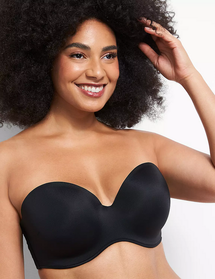 Phizeza - PLUS SIZE Promotion-Detachable-Strap Bandeau Bra