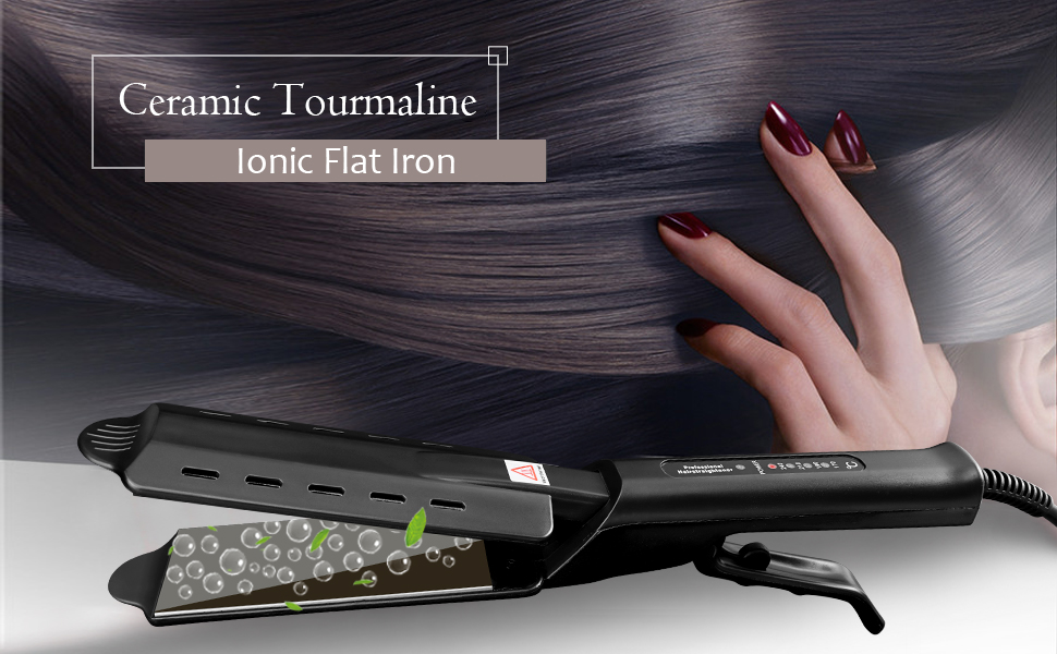 Professional Glider Ceramic Flat Iron Ultra-Thin Hair Straightener