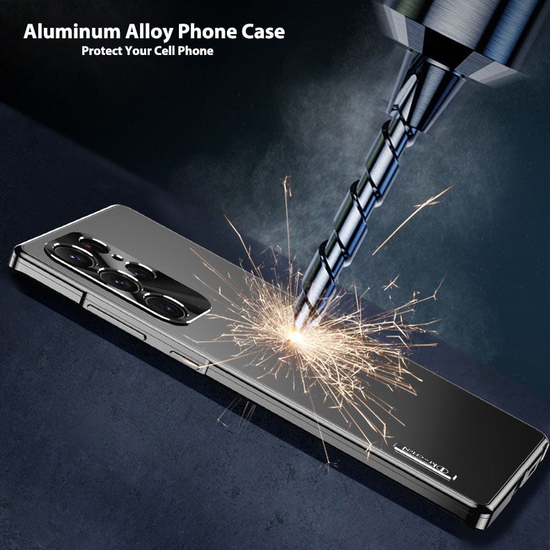 Samsung Galaxy Magnetic Aluminum Metal Frame Phone Case For S23 S22 S21 UItra Plus