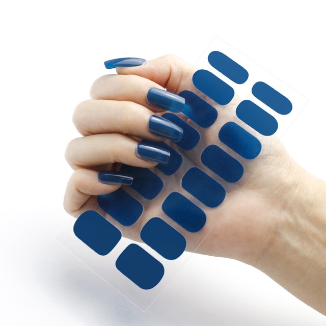 SEMICURED GEL NAIL STICKER KIT