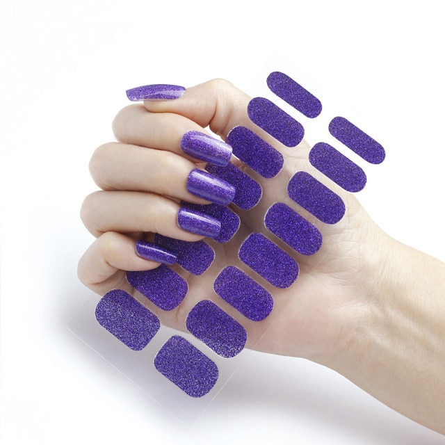 SEMICURED GEL NAIL STICKER KIT