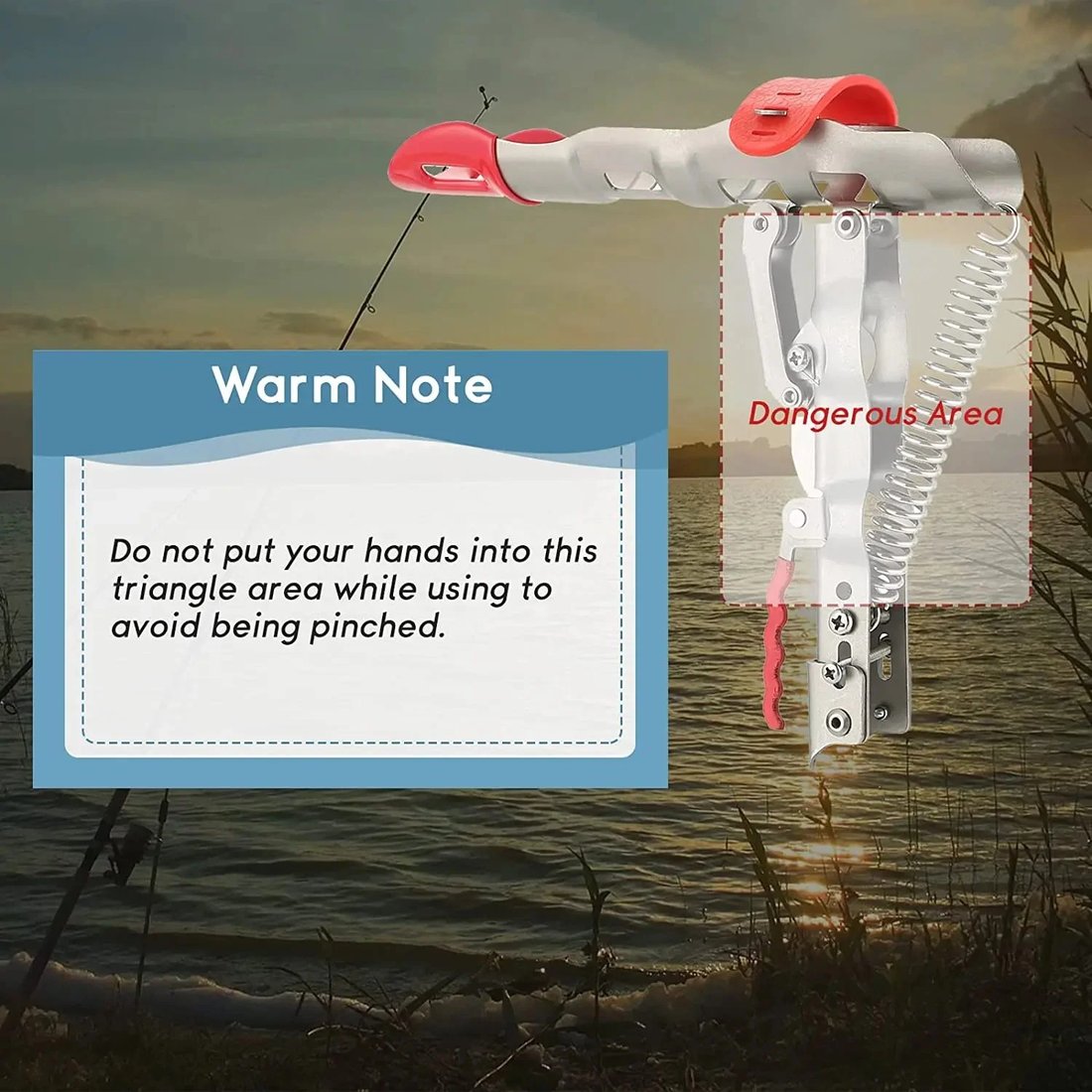 Seven Days No Reason To Return Or Exchange -  Automatic Fishing Rod Holder