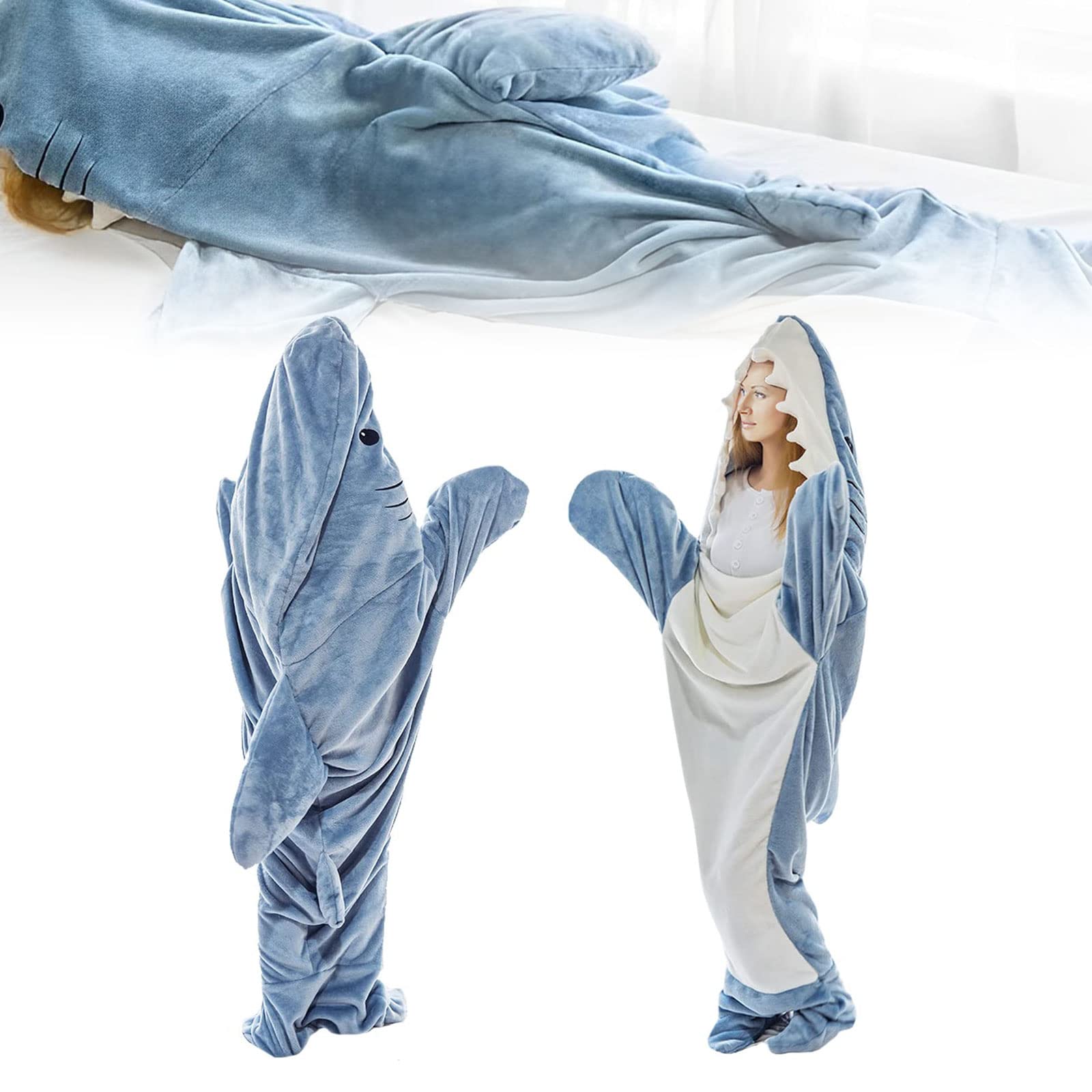 Sharkzie - Shark Wearable Blanket