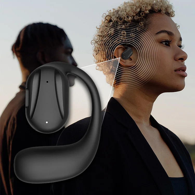 Single-Ear Bone Conduction Bluetooth Wireless Earbud