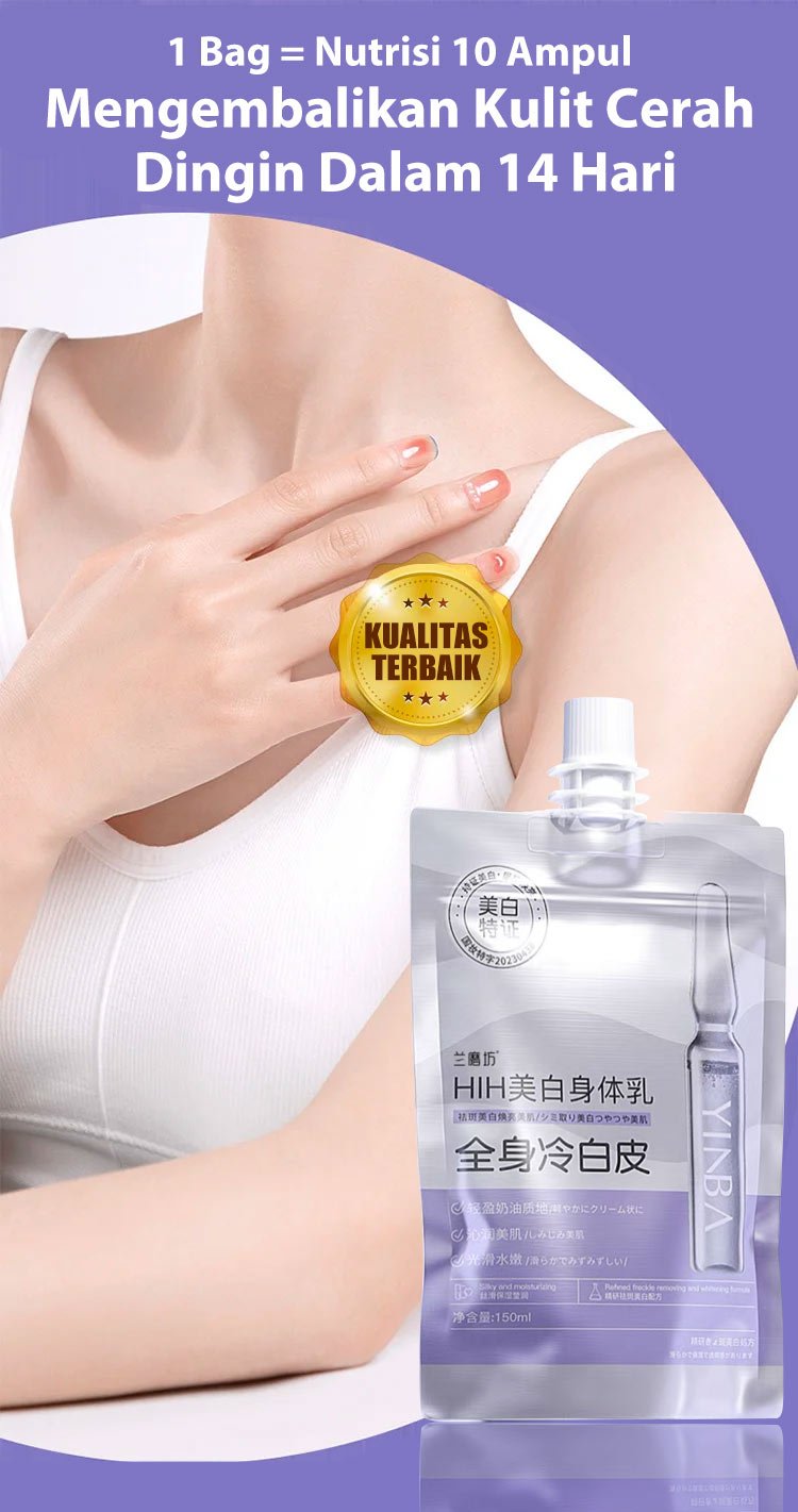 Skin Whitening Body Lotion-Recommended by the American Esthetic Association