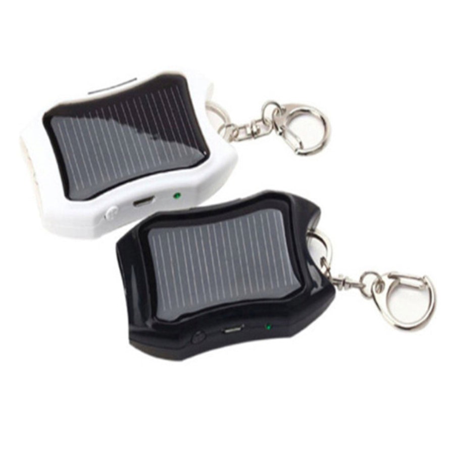 Solar Power Bank Keychain