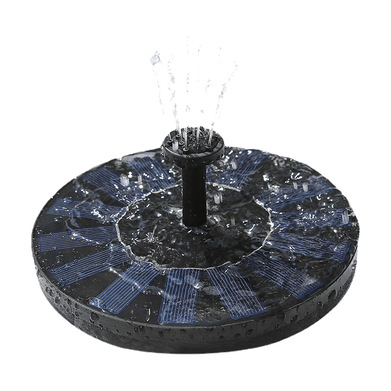 Solar Powered Water Fountain