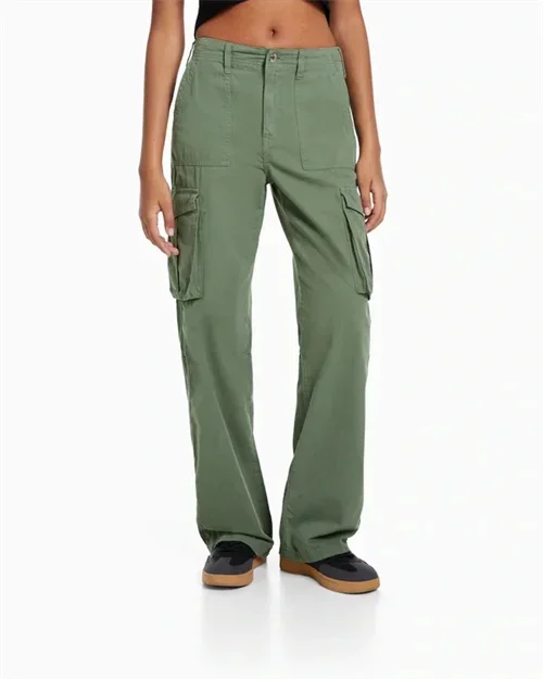 New Year Promotion 49% Off-Adjustable Straight Fit Cargo Pant