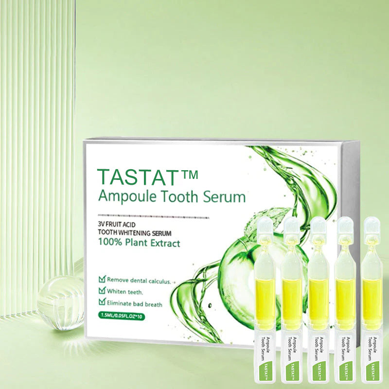 TASTAT Ampoule Toothpaste, Removal of tartar and plaque bacteria and various oral problems