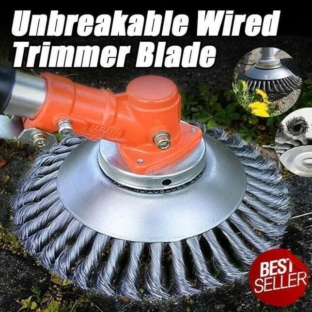 THE LAST DAY SALE 50% OFF - UNBREAKABLE WIRED TRIMMER BLADE