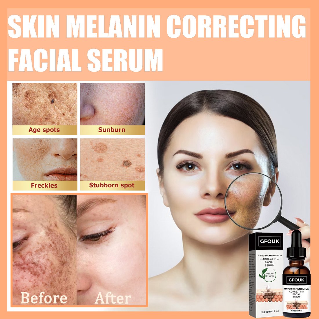 The Most Popular GFOUK Melanin Correcting Facial Serum in 2023