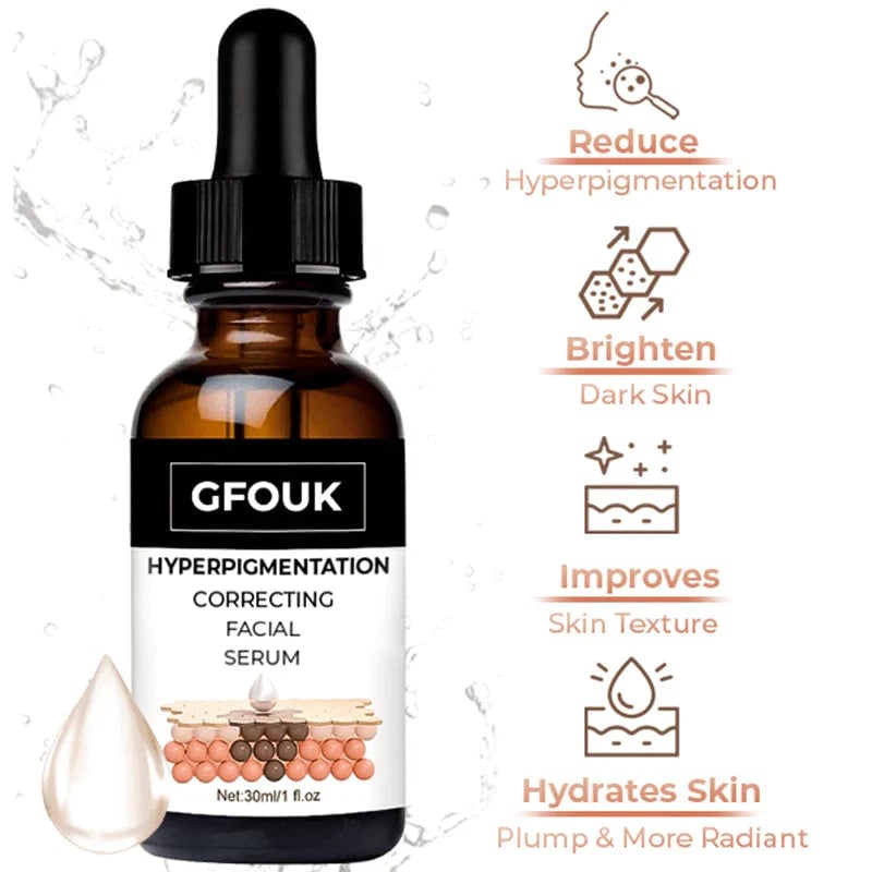 The Most Popular GFOUKTM Melanin Correcting Facial Serum in 2023 (Buy 1 Get 1 Free)