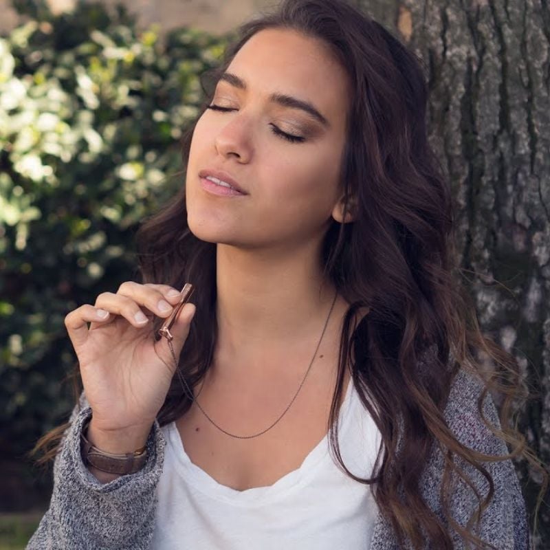 TranquilBreathe Necklace Anxiety Relief & Mindful Breathing Tool