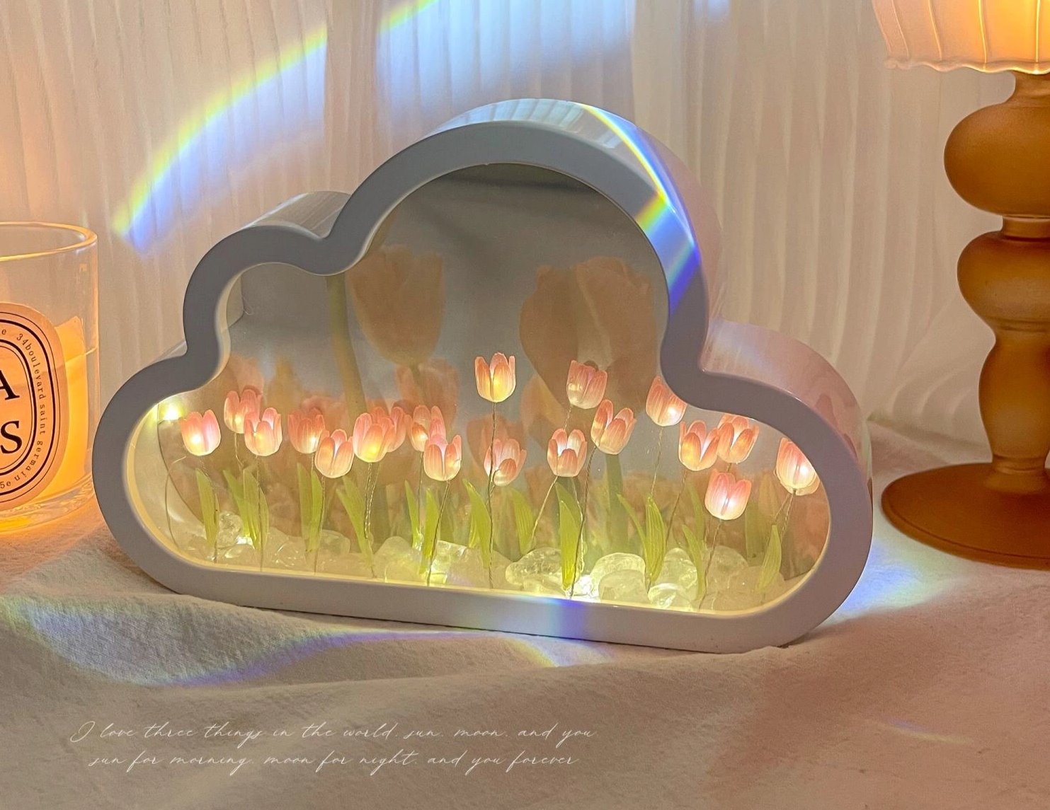 TulLight - DIY Tulip Cloud Light with Three-dimensional effect