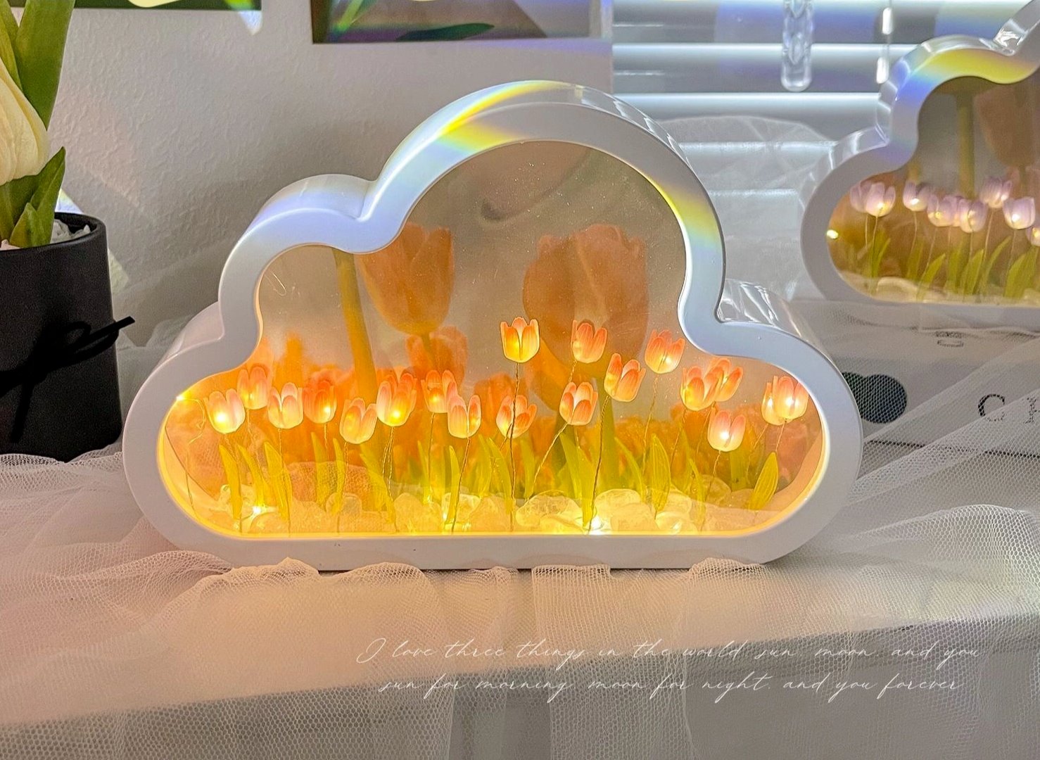 TulLight - DIY Tulip Cloud Light with Three-dimensional effect