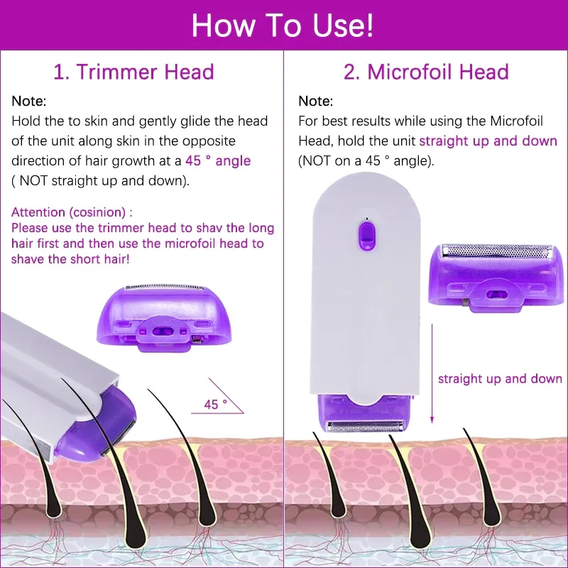 UBEAVTY - Magic Laser Shaver Hair Removal