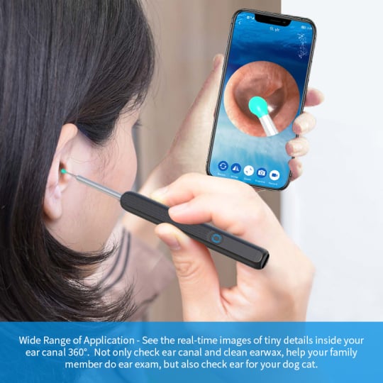 Wi-Fi visible Ear Wax Remover