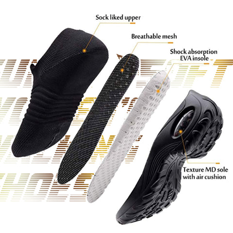 Women Light Mesh Breathable Slip-on Orthopedic Sneaker Shoes