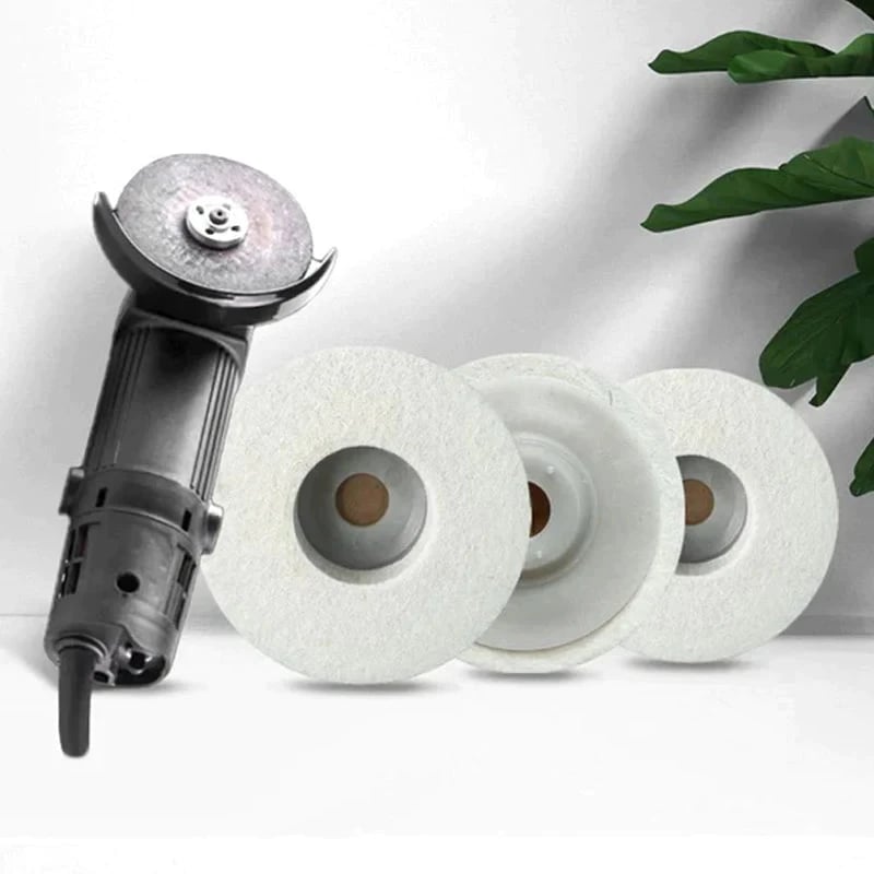 Wool Felt Polishing Wheel Disc - Buy 5 Get 5 Free (10pcs)