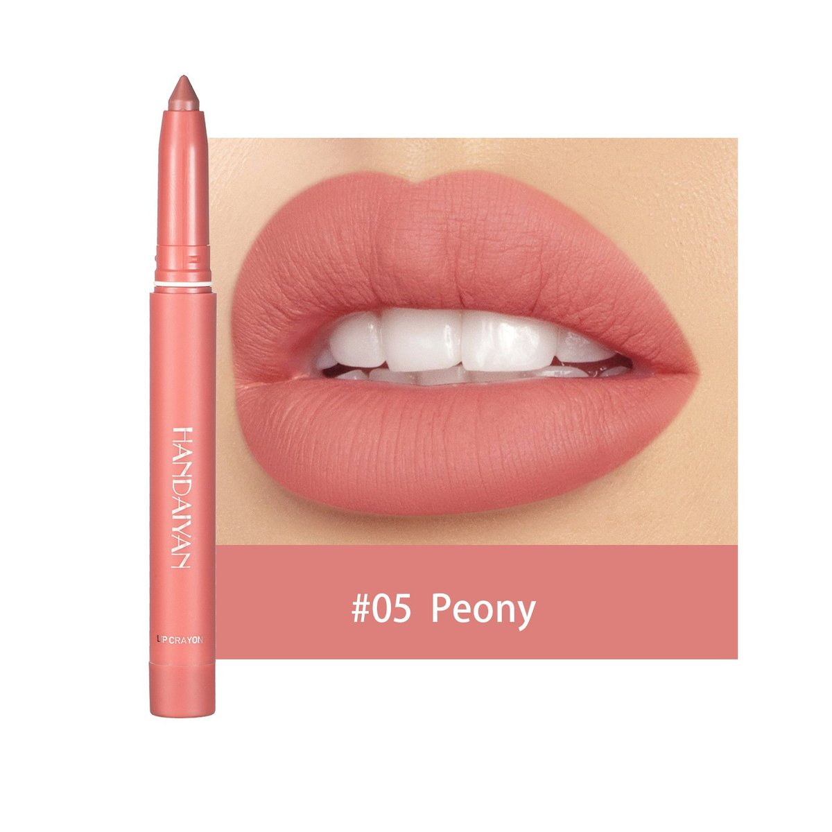 12 Color Rotating Sharpenable Matte Lipstick Pencils & Buy 8 Get Extra 40% OFF