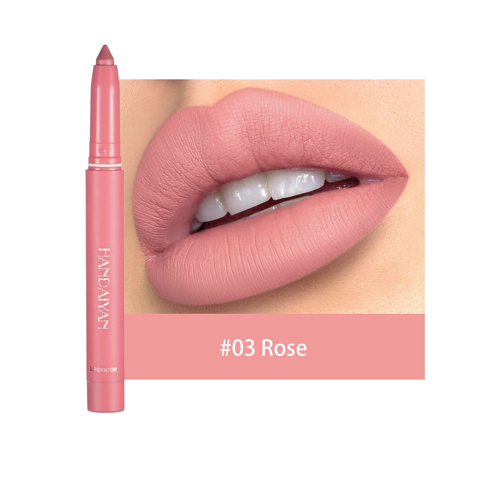 12 Color Rotating Sharpenable Matte Lipstick Pencils & Buy 8 Get Extra 40% OFF