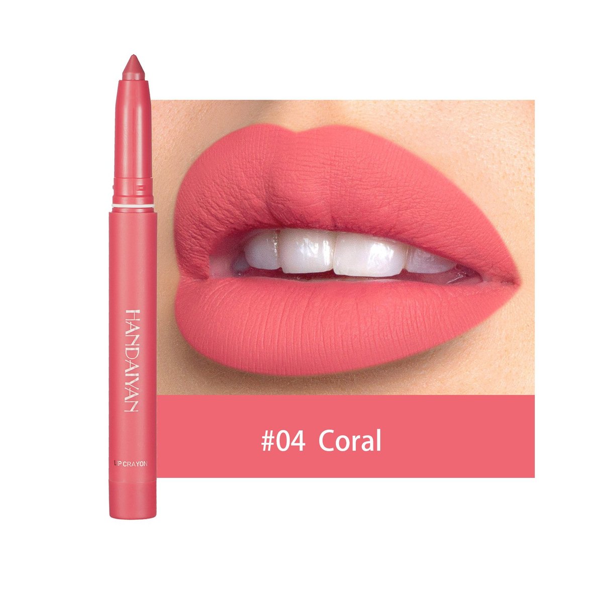 12 Color Rotating Sharpenable Matte Lipstick Pencils & Buy 8 Get Extra 40% OFF