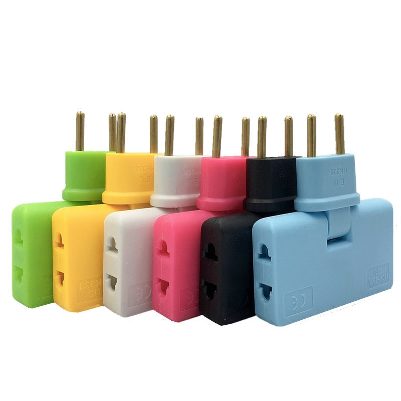 180Â° rotational plug adapter – EU