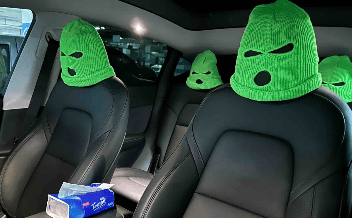 2023 New Trend - Funny Car Headrest Cover