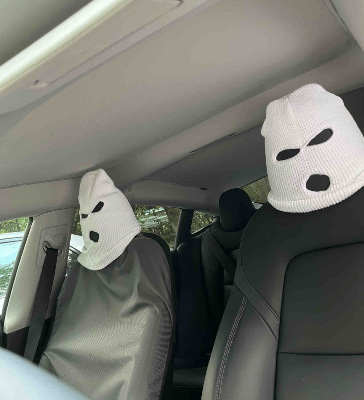 2023 New Trend - Funny Car Headrest Cover