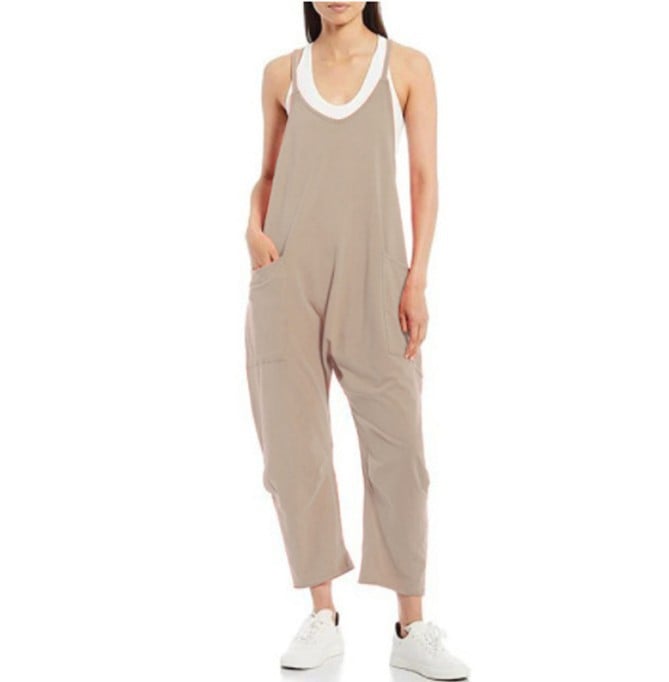 LAST DAY 70% OFF – Wide Leg Jumpsuit With Pockets