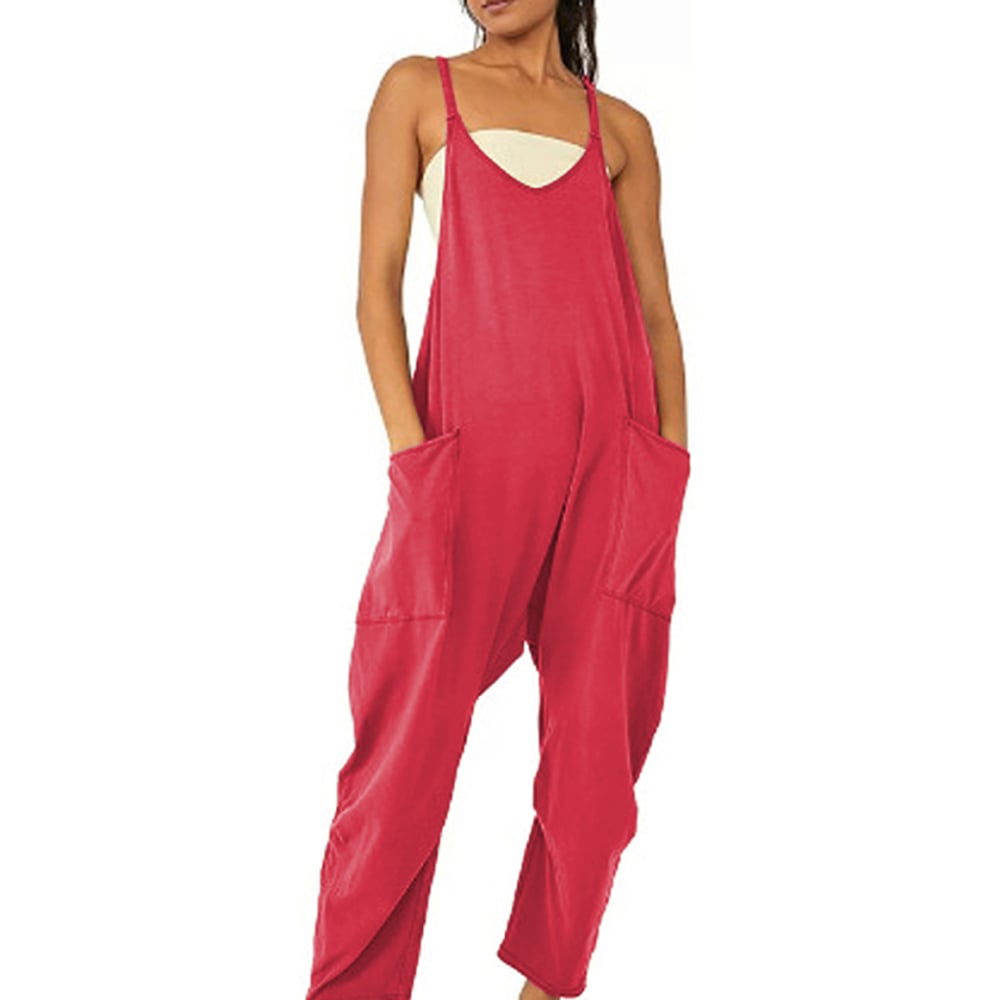 LAST DAY 70% OFF – Wide Leg Jumpsuit With Pockets