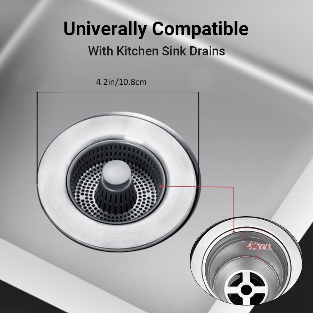 3-in-1 Stainless Steel Sink Aid