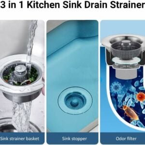 3-in-1 Stainless Steel Sink Aid