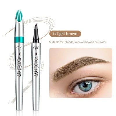 3D Waterproof Microblading Eyebrow Pen 4 Fork Tip Tattoo Pencil (BUY 1 GET 1 FREE)