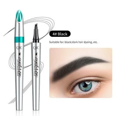 3D Waterproof Microblading Eyebrow Pen 4 Fork Tip Tattoo Pencil (BUY 1 GET 1 FREE)