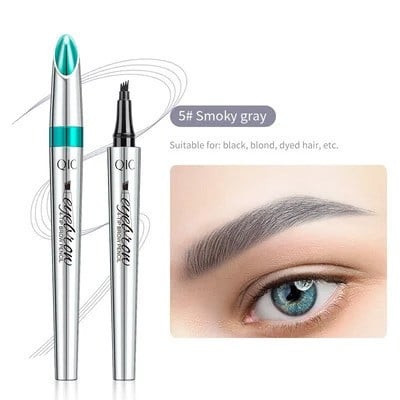 3D Waterproof Microblading Eyebrow Pen 4 Fork Tip Tattoo Pencil (BUY 1 GET 1 FREE)