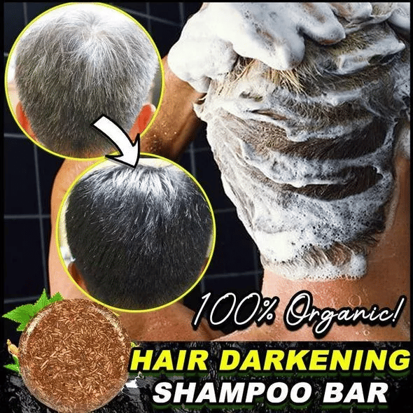 49% OFF - Hair Darkening Shampoo Bar