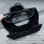 Car Multi-Functional High-Grade Leather Glasses Holder