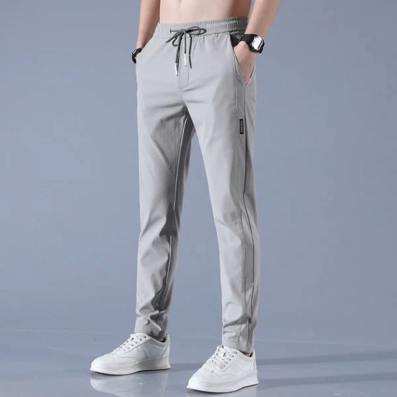 Acewonders Men's Ice Silk Quick-Dry Stretch Pants