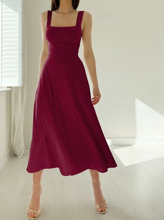 Audrey Midi Dress in Organic Bamboo