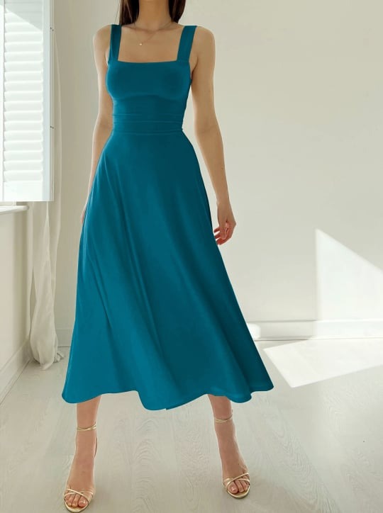 Audrey Midi Dress in Organic Bamboo