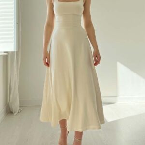 Audrey Midi Dress in Organic Bamboo