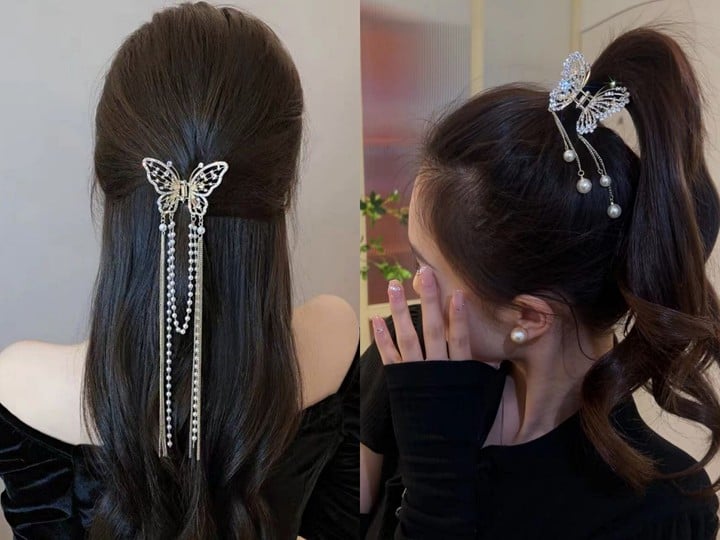 Beautiful and Elegant Butterfly Hairpin