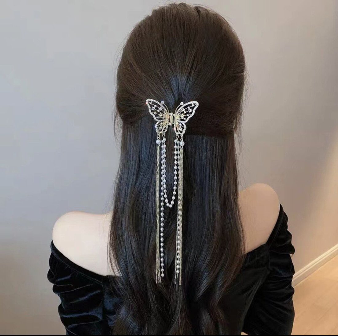 Beautiful and Elegant Butterfly Hairpin